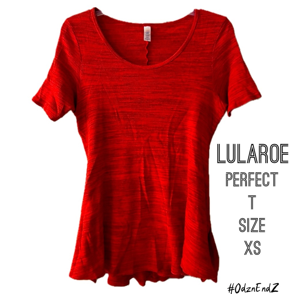 LuLaRoe's Perfect T - size XS - red